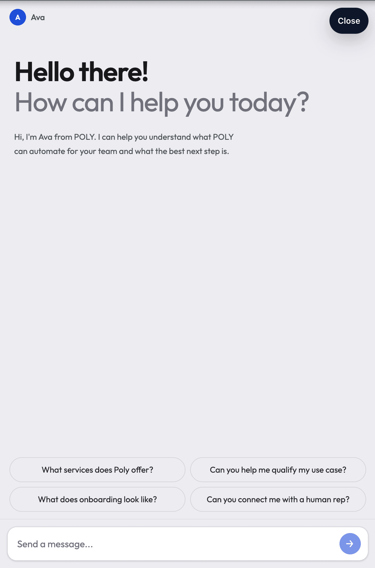 AI lead qualification assistant