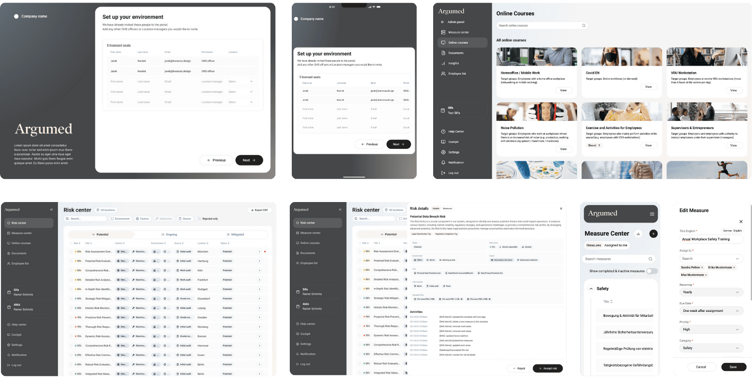 Argumed Workplace Wellbeing Platform