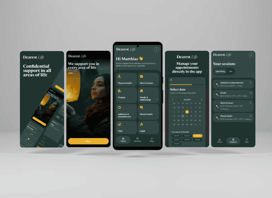 Dearest.Life Mobile Healthcare Application