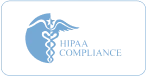 HIPAA compliance badge