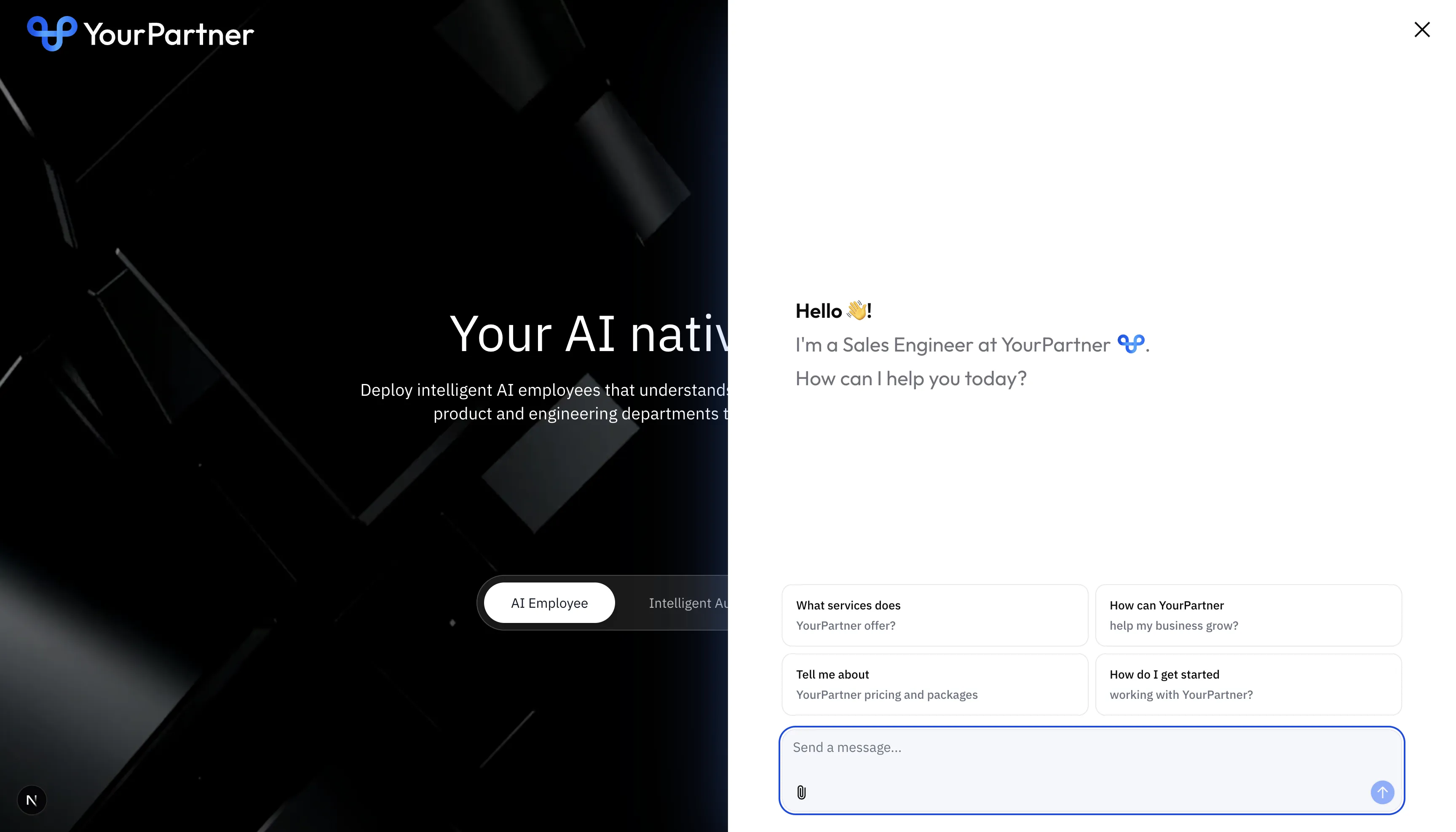 AI lead qualification assistant