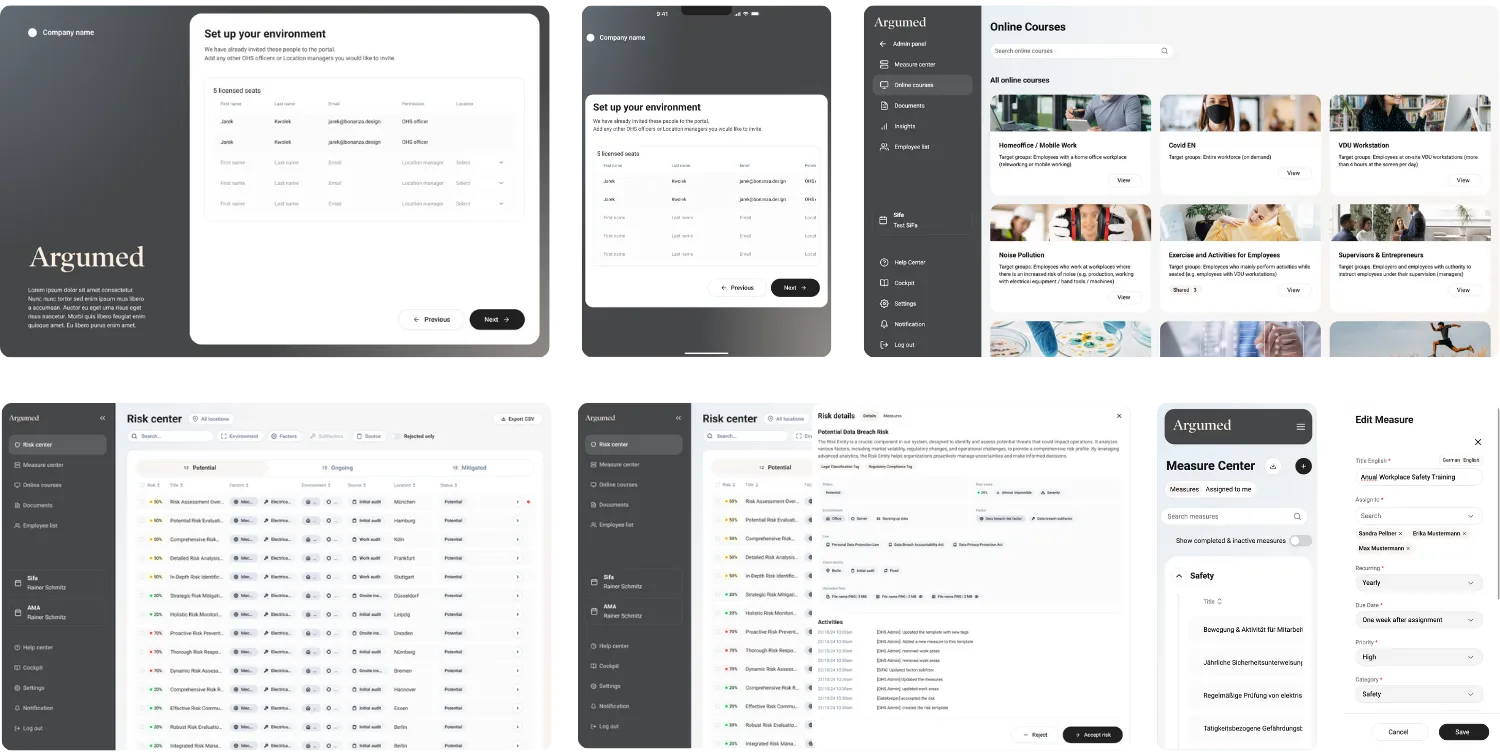 Argumed workplace health platform
